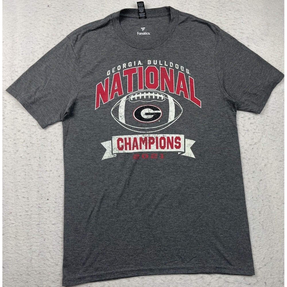 Fanatics Georgia Bulldogs Size Medium NCAA Football National Champions 2021